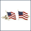 AN-88121509ACL - Anson American Flag Cufflinks. Anson USA. Copyright Anson and Milne Jewelry