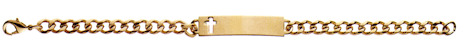 IDHQ Mens Engraveable ID Identification Bracelets. IDHQ Mens Stainless Steel Cross ID Bracelet. Copyright milnejewelry.com