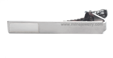 IDHQ Men's Jewelry Accessories Engraveable Tie Bar. Copyright milnejewelry.com
