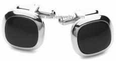 IDHQ Men's Jewelry Accessories Mother of Pearl or Black Onyx Cuff Links. Copyright milnejewelry.com
