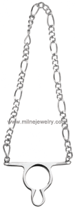 IDHQ Men's Jewelry Accessories Ion Gold Stainless Steel Tie Chain. Copyright milnejewelry.com