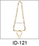 IDHQ Men's Jewelry Accessories Ion Gold Stainless Steel Tie Chain. Polished solid stainless steel construction tie chain with soldered links. Copyright milnejewelry.com