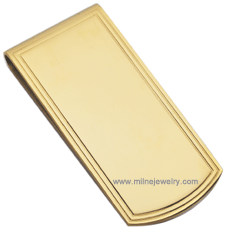 IDHQ Men's Jewelry Accessories Engraveable Stainless Steel Money Clip. Copyright milnejewelry.com