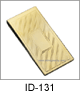 IDHQ Men's Jewelry Accessories Ion Gold Stainless Steel Engraveable Money Clip. Polished ornate solid stainless steel construction money clip with engraving plague. Copyright milnejewelry.com