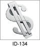 IDHQ Men's Jewelry Accessories Stainless Steel or Ion Gold Dollar Sign Money Clip. Satin finish solid stainless steel construction dollar sign money clip. Copyright milnejewelry.com