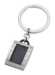 ST-KR861 Stainless Steel Key Ring with Screws. Copyright Milne Jewelry.