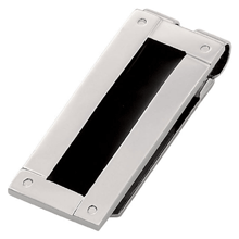ST-MC850 Black Plated Stainless Steel Money Clip. Copyright Milne Jewelry.