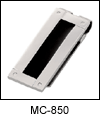 ST-MC850 Black Plated Stainless Steel Money Clip. Copyright Milne Jewelry.