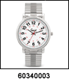 SP-60340003 Speidel Medical White Dial Expansion Band Timepiece for the Lady. Copyright Speidel & Milne Jewelry.