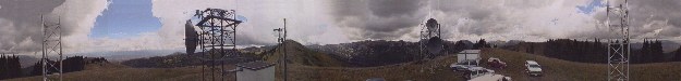 Full 360 degree view of the Scott's hill site - small version